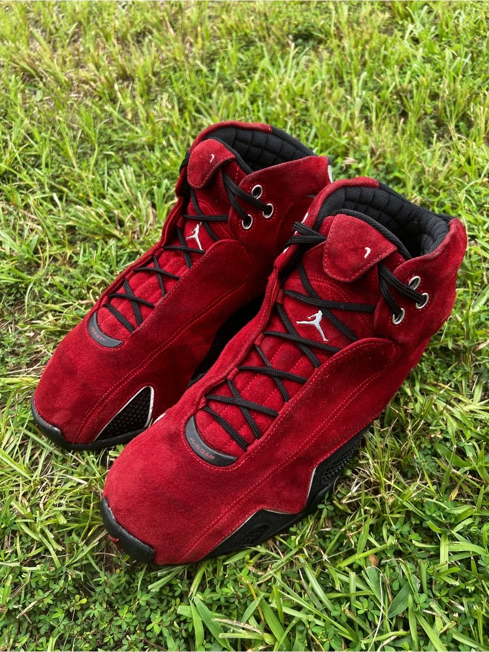 CLEAN Air Jordan 21 XXI size 12 Mens 2006 Red Suede shoes